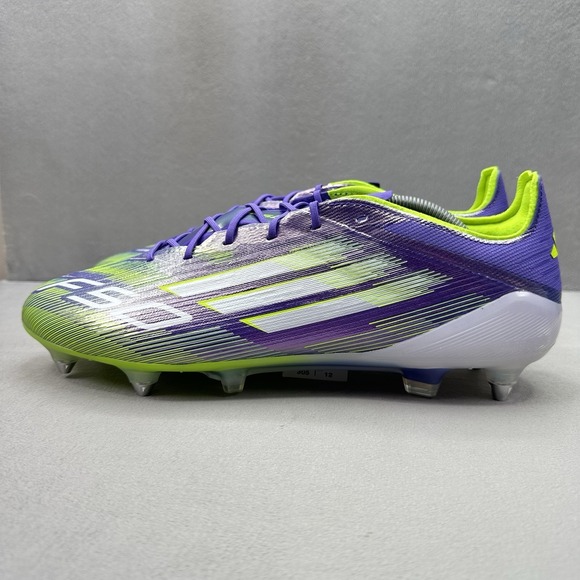 adidas F50 Elite SG Men\'s Soccer Cleats Purple / Green Radiant Blaze Pack NEW main image 11